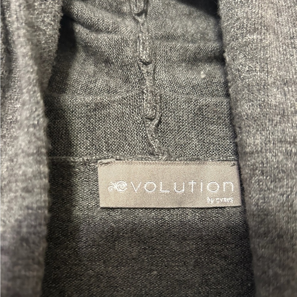 Gray Open-Front Sweater - Picture 2 of 3